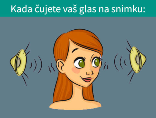 Kada cujete vas glas na snimku